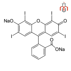 Erythrosine B Structure